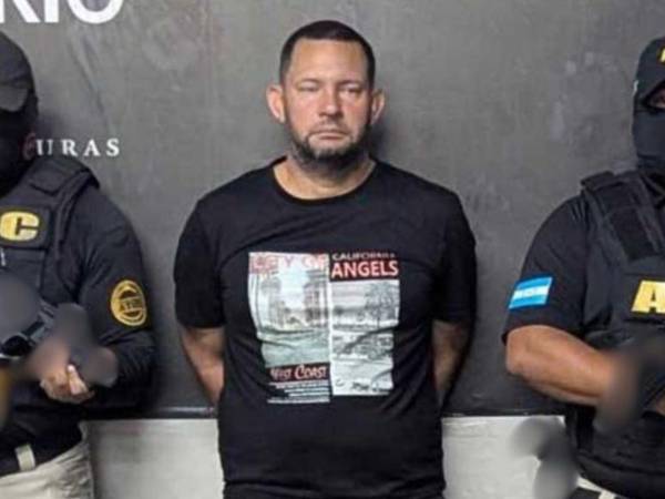 Franklin Ariel Aguilar Navas es el detenido por elementos de la Agencia Técnica de Investigación Criminal (DPI).