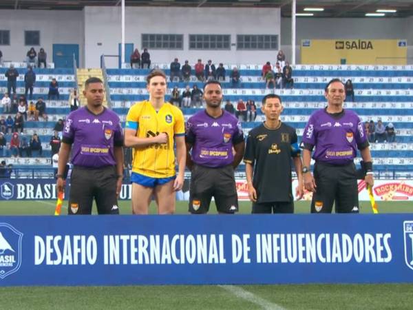 Tiktokers de Honduras sufrieron de visita y terminaron cayendo con dos golazos ante Brasil