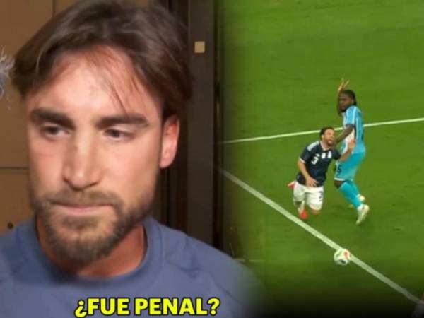 Nicolás Tagliafico ha hablado sobre la falta que recibió por Meléndez.