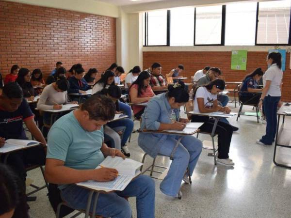 Cada año son entre 2,000 y 3,000 jóvenes que buscan estudiar magisterio en la Universidad Pedagógica Nacional Francisco Morazán.