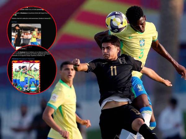 La Selección Nacional de Honduras cayó este martes por goleada de 7-0 ante Brasil en su debut en el Mundial de Qatar Sub-17. Lo que dicen los medios tras paliza histórica a la Bicolor.