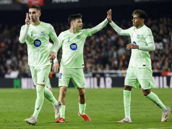 El FC Barcelona llega de golear al Valencia por la Copa del Rey.