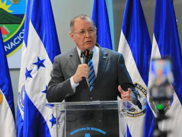 Gerzon Velásquez, secretario de Seguridad del gobierno de Nasry Asfura.