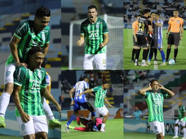 Estas son las mejores postales que dejó la goleada 3-0 de Marathón sobre Victoria en su estreno en el torneo Apertura 2025 de la Liga Nacional de Honduras.