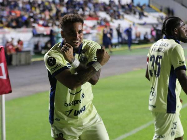 Rodrigo De Olivera marcó el único gol del partido que fue a favor de Motagua.