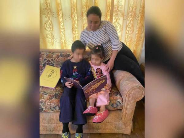 La madre relató la incertidumbre que vivieron sus hijos durante el encierro.