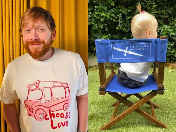 El actor británico reconoció en The Hollywood Reporter que los primeros meses como padre estuvieron marcados por miedos constantes y problemas de sueño. Grint comparte dos hijas con la actriz Georgia Groome.