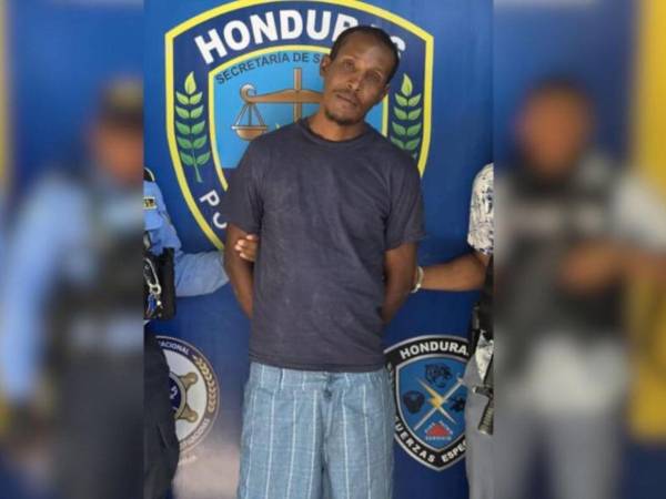 German David Martínez Suazo, de 31 años y originario de Guanaja, fue detenido como principal sospechoso.