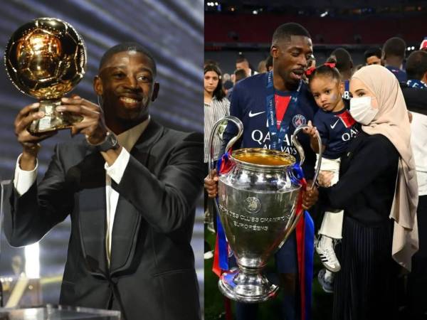 Ousmane Dembélé cosechó el fruto de su gran temporada con PSG y este día fue el ganador del Balón de Oro 2025. Esta su vida familiar y su misteriosa esposa.