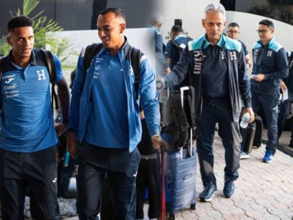 La selección de Honduras que comanda el colombiano Reinaldo Rueda fue bien recibida en su llegada a suelo de los Estados Unidos.
