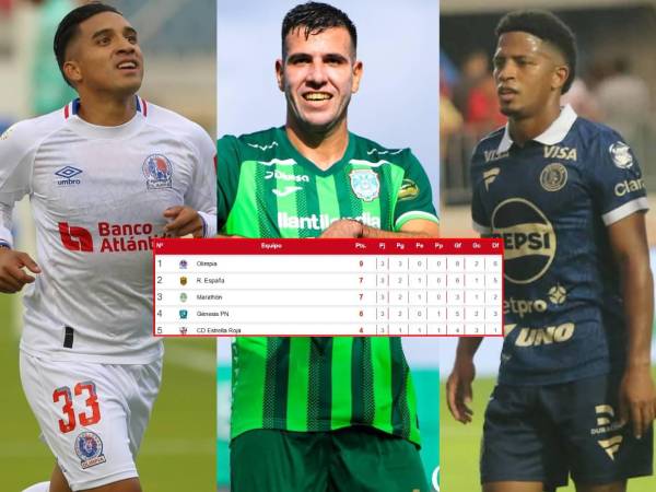 Olimpia se queda con la cima tras haber goleado 3-1 a Motagua en el clásico.
