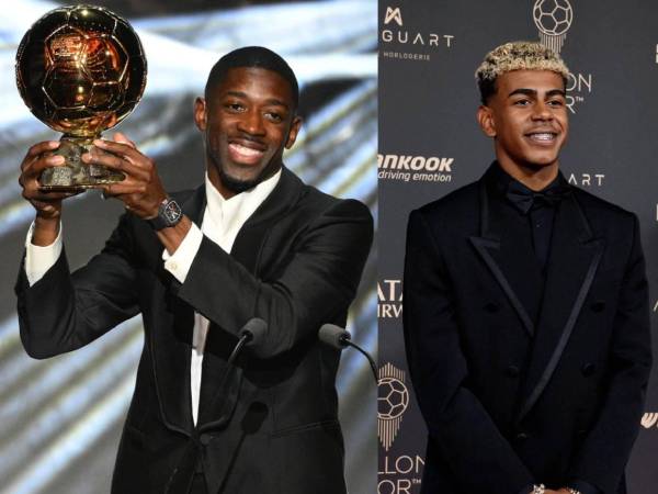 Dembélé tuvo un total de 1.380 puntos en la votación.