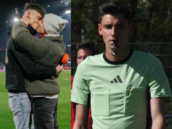 El romance que le da la vuelta al mundo del fútbol: árbitro le pide matrimonio a su novio antes de un partido oficial.
