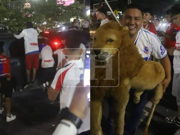 El Olimpia consiguió su título 40 en el fútbol hondureño y sus aficionados han salido a las calles a festejar una copa más