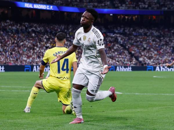Vinícius Jr llegó a su quinto gol en esta temporada con el Real Madrid en LaLiga.