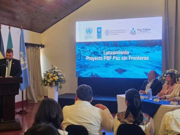 Un total de trece municipios de Honduras, Guatemala y El Salvador ubicados en el Trifinio, serán beneficiados con la iniciativa que es apoyada por Naciones Unidas.
