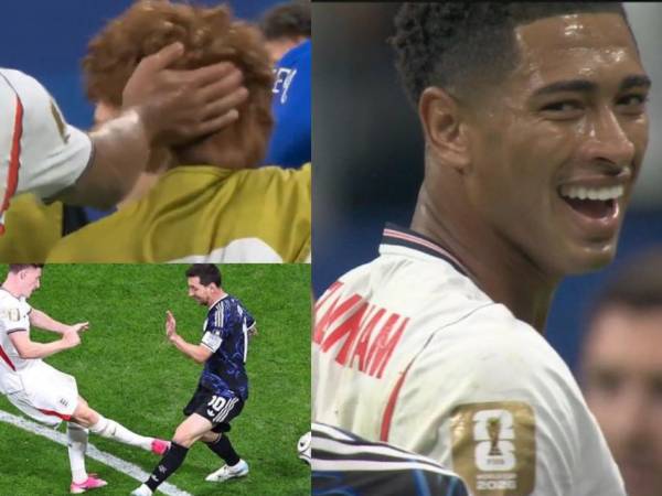 El partido entre Inglaterra y Argentina estuvo caliente desde principio a fin, los jugadores se hicieron de todo, el árbitro perdonó y Bellingham es criticado por su burla