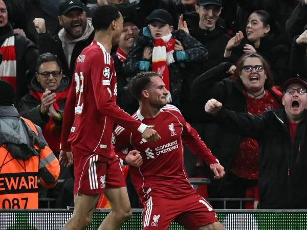 Imágenes del desarrollo del partido Liverpool vs Real Madrid.