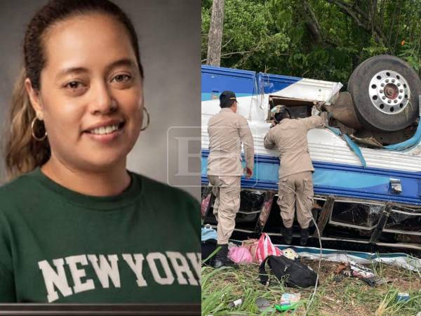 Nora Cruz falleció en el hospital Mario Catarino Rivas y se convirtió en la quinta víctima mortal del accidente de tránsito ocurrido el pasado domingo en Yoro.