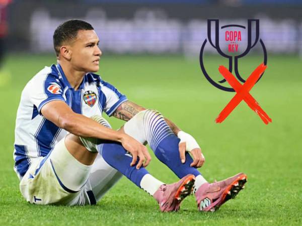 Así terminó el volante catracho tras el pitazo final.