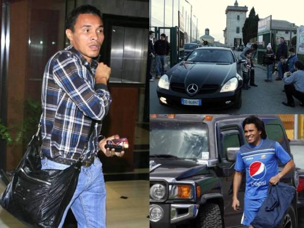 Rambo de León es uno de los exjugadores hondureños más queridos y aquí te mostramos su vida de lujo durante su prime en Italia.