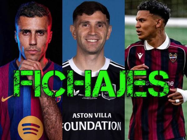 Legionario hondureño cambia de equipo y Barcelona amarra a Rodri. Así se mueve el mercado de fichajes a nivel internacional.