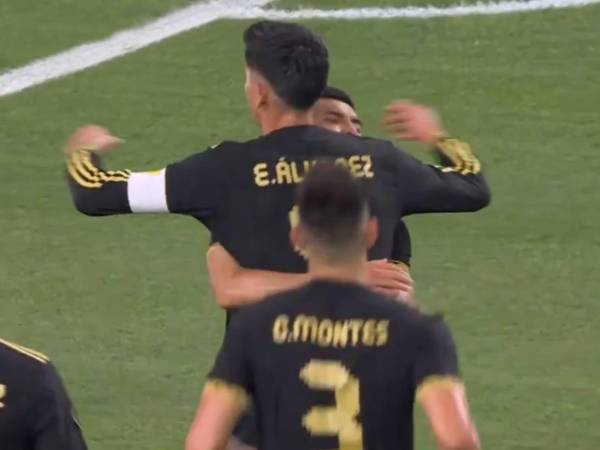 Edson Álvarez puso a ganar a México sobre República Dominicana.