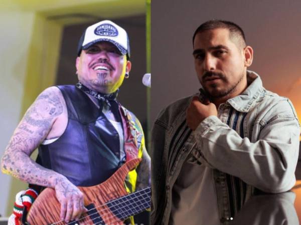 A la izquierda, AB Quintanilla. A la derecha, Espinoza Paz.