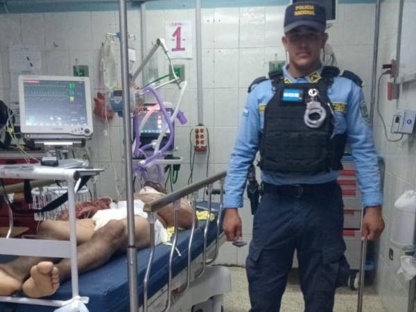 Juan Hipólito Murillo Chirinos está interno en el Hospital Escuela (HE), bajo custodia policial.