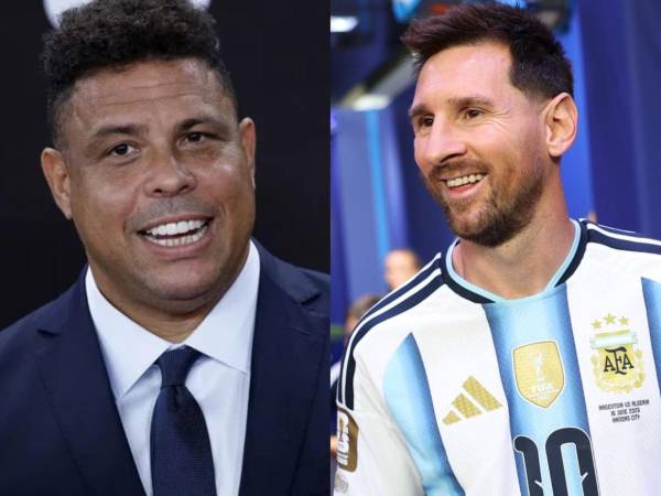 Ronaldo Nazário, cuatro veces mundialista con Brasil, expresó su devoción por Lionel Messi.
