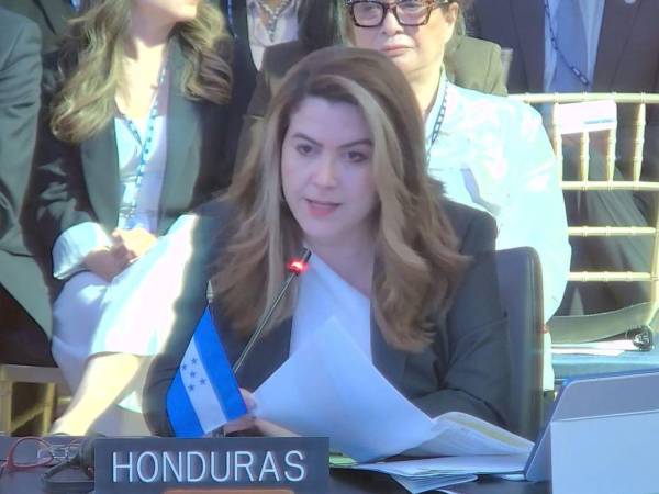 Cossette López habló en nombre del Estado de Honduras en la reunión extraordinaria convocada por la OEA.