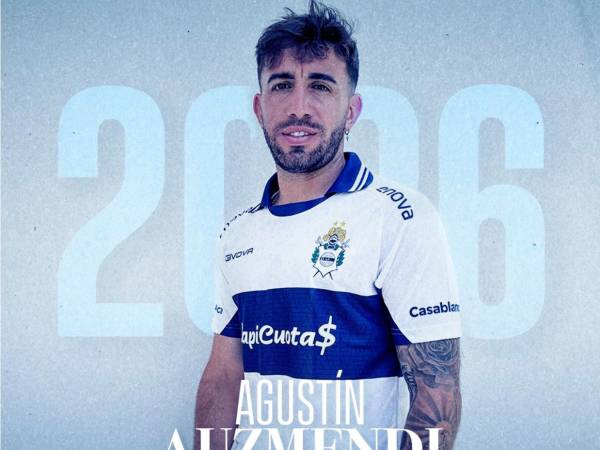 Agustín Auzmendi firma por su segundo equipo de primera de Argentina.