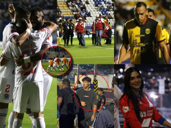 Olimpia bajó de las nubes a Real España y le quitó el invicto en Liga Nacional. Te mostramos las mejores postales que dejó el partido.