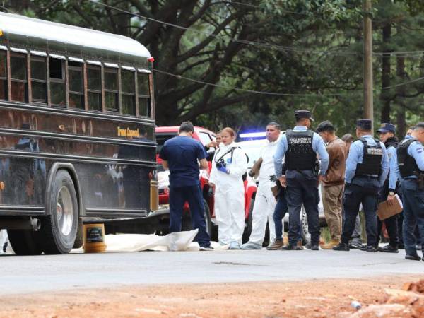 En horas de la mañana de este lunes se registró un atentando en un bus ruta interurbana de Güinope-Tegucigalpa en el que dos personas resultaron fallecidas. ¿Qué se sabe del crimen?