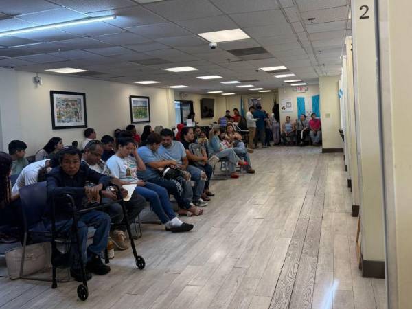 Vista de la oficina consular de Honduras en Miami, Florida, Estados Unidos.