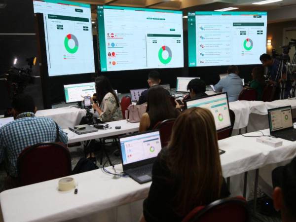 La tecnología fue una de las grandes fallas que presentó a última hora el proceso electoral general 2025. El avance en la divulgación de resultados ocurre de manera intermitente.