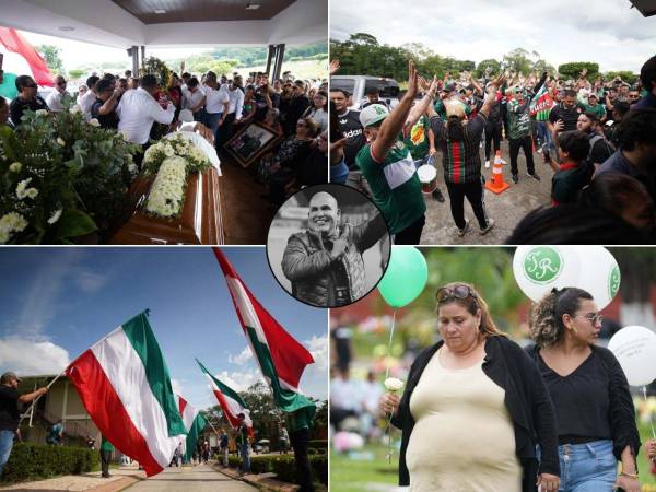 Familiares, amigos, jugadores y aficionados se congregaron para dar el último adiós a Orinson Amaya, quien falleció el pasado lunes.