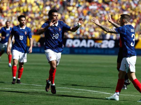 Francia primero superó a Brasil y luego a Colombia en su gira por EEUU.
