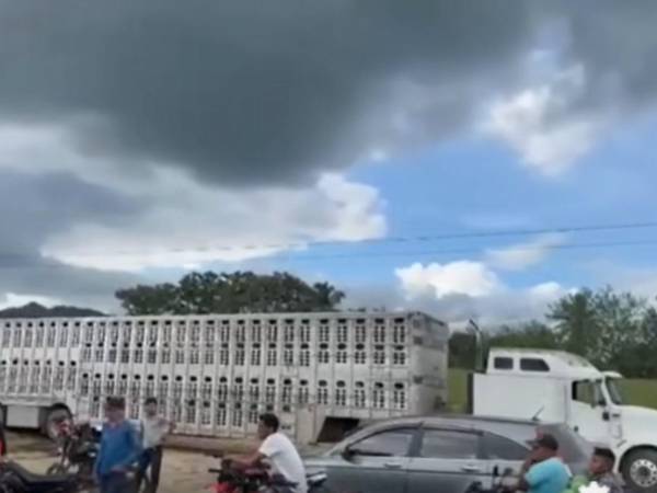 El lugar del accidente en la colonia de Poncaya, Olancho, donde Selvin Vázquez perdió la vida al electrocutarse mientras tomaba una fotografía.