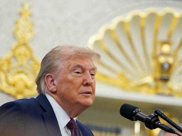 El presidente de Estados Unidos, Donald Trump, condenó los rumores sobre su muerte.