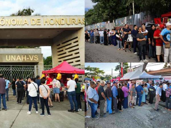 Las Elecciones Generales de Honduras 2025 se realizan este domingo 30 de noviembre y así se vivieron las primeras imágenes en esta mañana en las distintas partes del país.