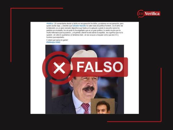 Captura de pantalla a una publicación de Facebook, hecha el 18 de septiembre de 2026, adaptada a esta cartela.