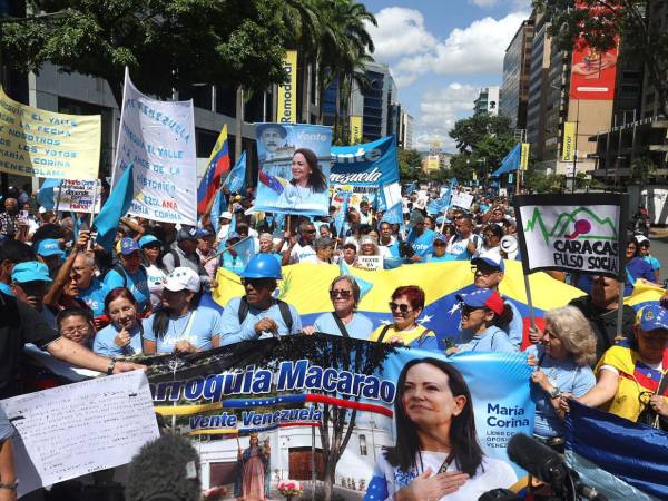 Machado, fuera del país desde diciembre del año pasado, aseguró que hace dos años Venezuela cambió para siempre al lograr lo que describió como la mayor victoria electoral de su historia.
