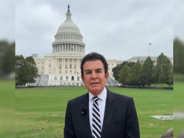 Salvador Nasralla es candidato presidencial y estuvo en Washington.