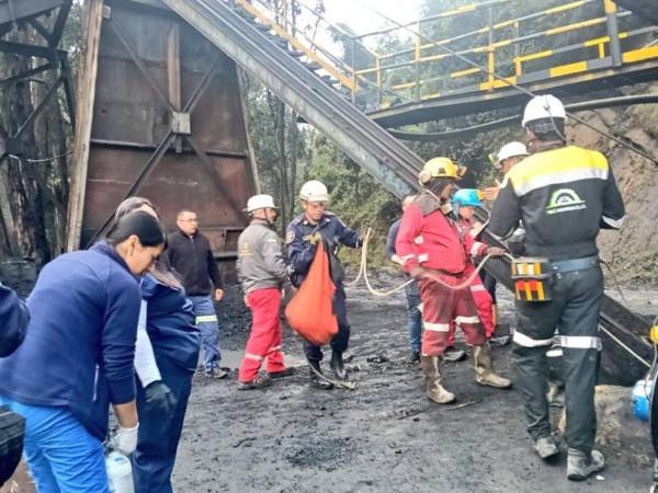 Las cuatro víctimas son los mineros Yimir Ramos Rodríguez, Wilder Didier Guerrero Villamil, Segundo Manuel Delgadillo Castellanos y Yorman Sneider Briceño López.
