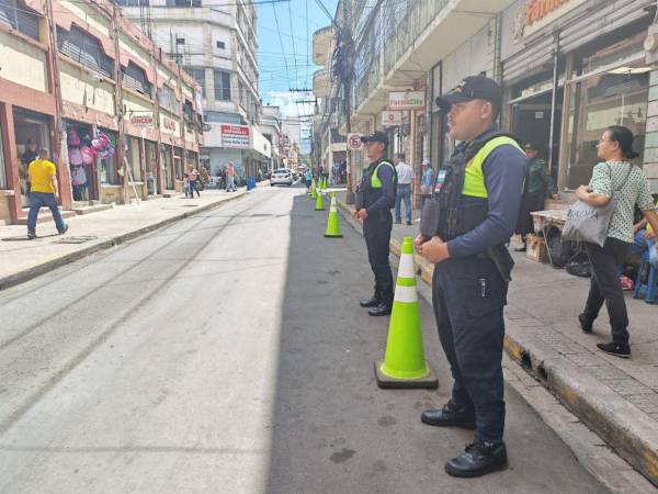 Autoridades municipales explicaron que los operativos de seguridad redujeron considerablemente las incidencias de asalto el centro histórico de Tegucigalpa
