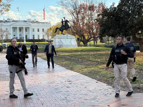 El tiroteo se registró en las cercanías de la Casa Blanca.