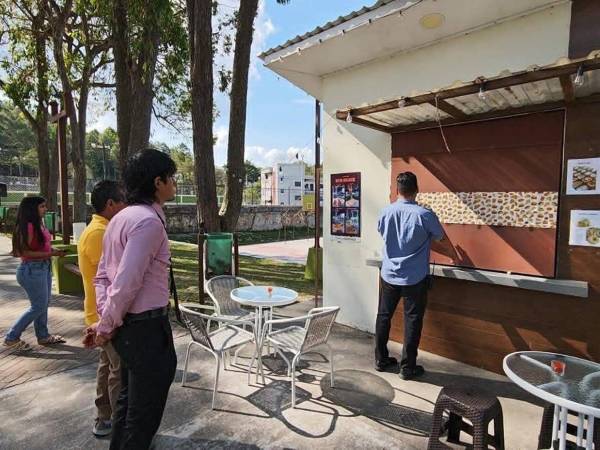 Jonathan Rivera admitió actos de vandalismo y se comprometió ante el juez municipal de Santa Rosa de Copán reparar los daños.