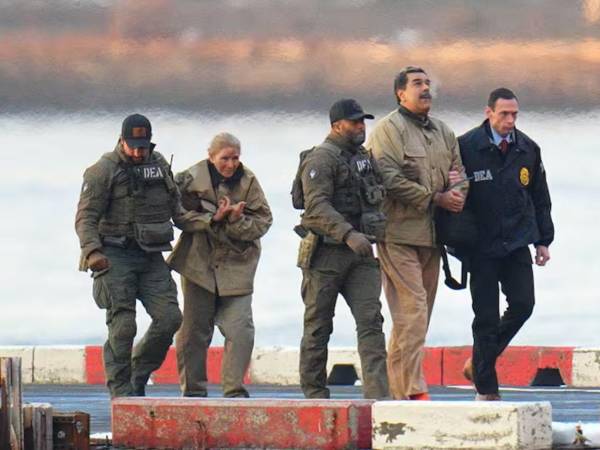 Nicolás Maduro y su esposa Cilia Flores fueron capturados la madrugada del sábado 3 de enero.