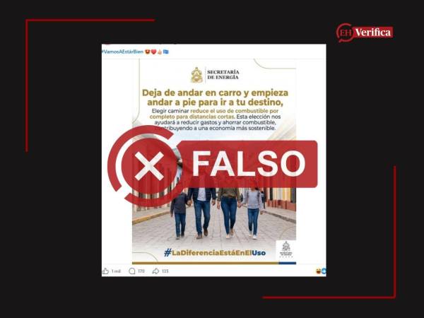 Captura de pantalla a una publicación de Facebook hecha el 30 de abril de 2026, adaptada a esta cartela.